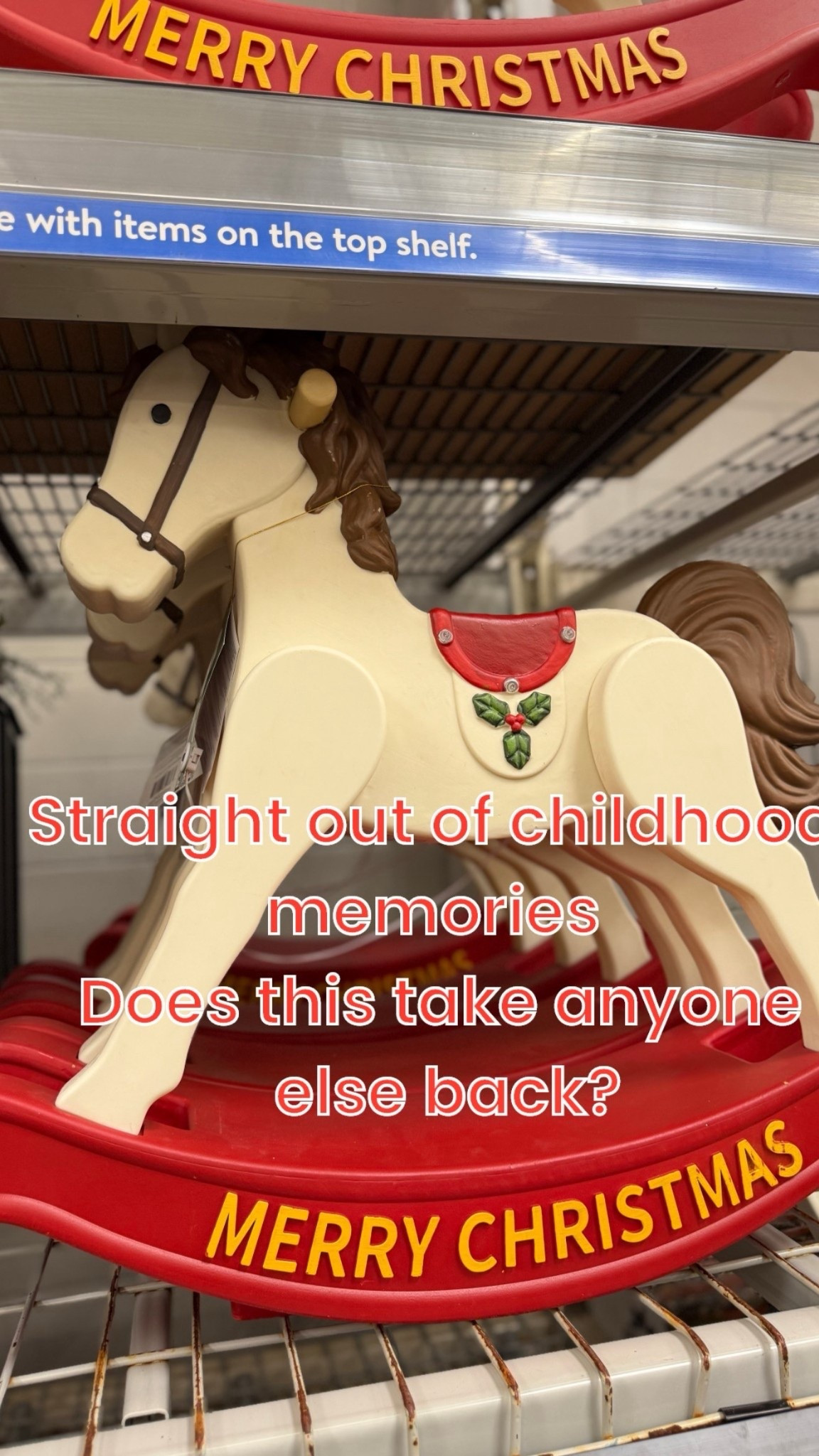 Christmas nostalgia baby Christmas rocking horse 

#LTKSeasonal #LTKBaby #LTKKids