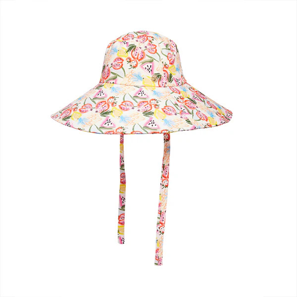 WIDE BRIM BUCKET HAT WHITE | Steve Madden (US)