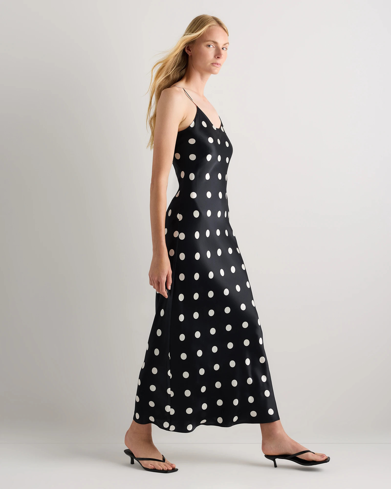 100% Washable Silk Maxi Slip Dress | Quince