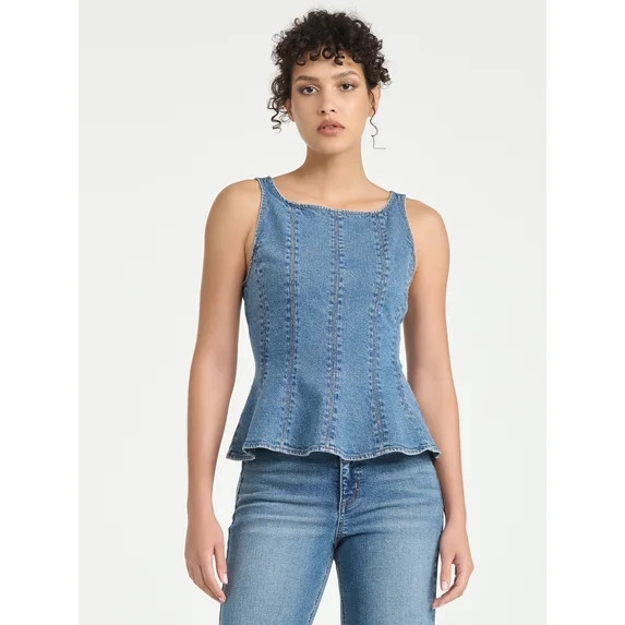 Sofia Vergara Women's Peplum Top, Sizes 0-20 | Walmart (US)
