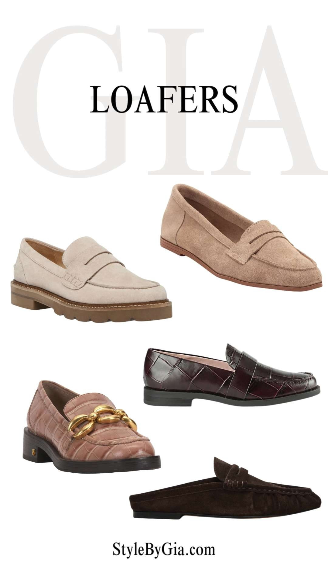 Loafers = the perfect mix of smart‑and‑cool for this season. 👞✨ Tap into these 5 pairs I’m loving — from sleek leather to bold textures — ready to carry you from desk to dinner. Which one’s your vibe? #Loafers #FallFootwear #StyleStaple
 

 #LTKWorkwear #LTKTravel #LTKShoeCrush