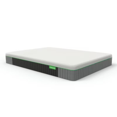 Cariloha Medium-Firm Classic Mattress | Cal King | White | 10" Memory Foam | Viscose Material | Side-Wedge Support & Dual-Density Base | Target