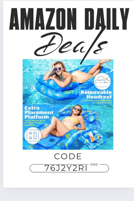 Save 50% on this pool float perfect for lounging poolside. Such a great deal on a pool float for mom. 


Wedding guest dress, swimsuit, white dress, outdoor furniture, travel outfit, country concert outfit, maternity, summer dress, sandals, coffee table, shorts, bedding,



#LTKSeasonal #LTKFindsUnder50 #LTKSaleAlert