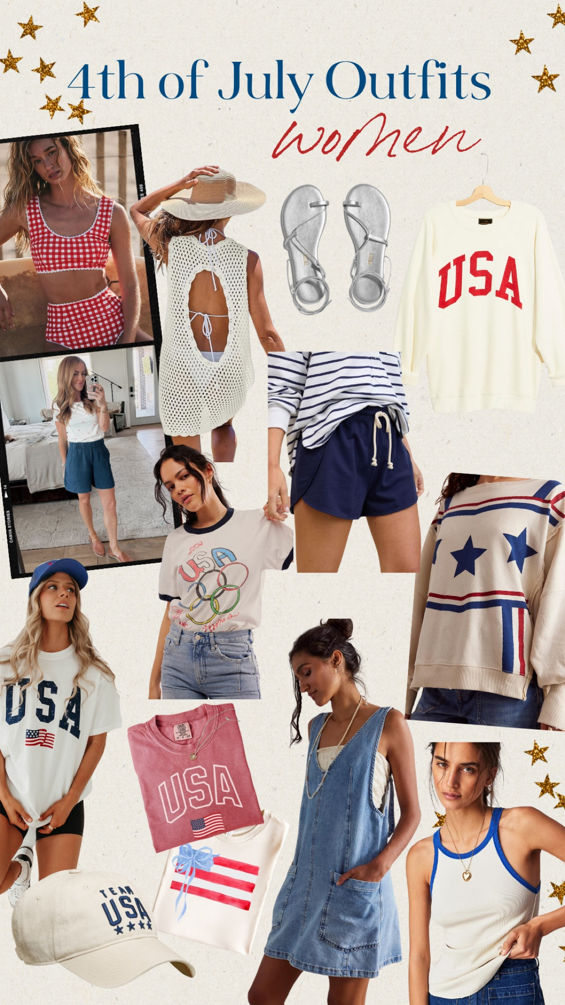 4th of July outfit inspiration for women! 

Americana, USA, patriotic 

#LTKStyleTip #LTKSeasonal #LTKFindsUnder50