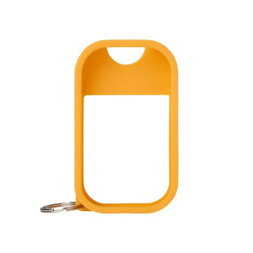 Touchland Hand Sanitizer Mist Case 1FL. OZ., Protective and Stylish Hand Sanitizer Spray Accessory, Silicone Case with Keyring, Orange Spritz | Amazon (US)