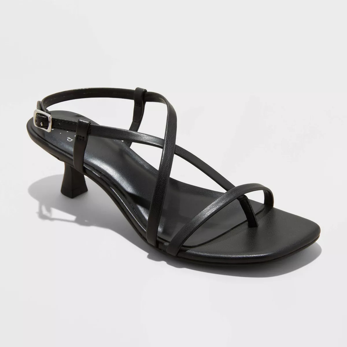 Women's Reggie Toe Thong Strappy Heels - A New Day™ | Target
