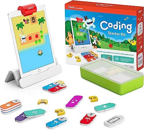 Osmo - Coding Starter Kit for iPad-3 Educational Learning Games-Ages 5-10+ -Learn to Code,Coding ... | Amazon (US)