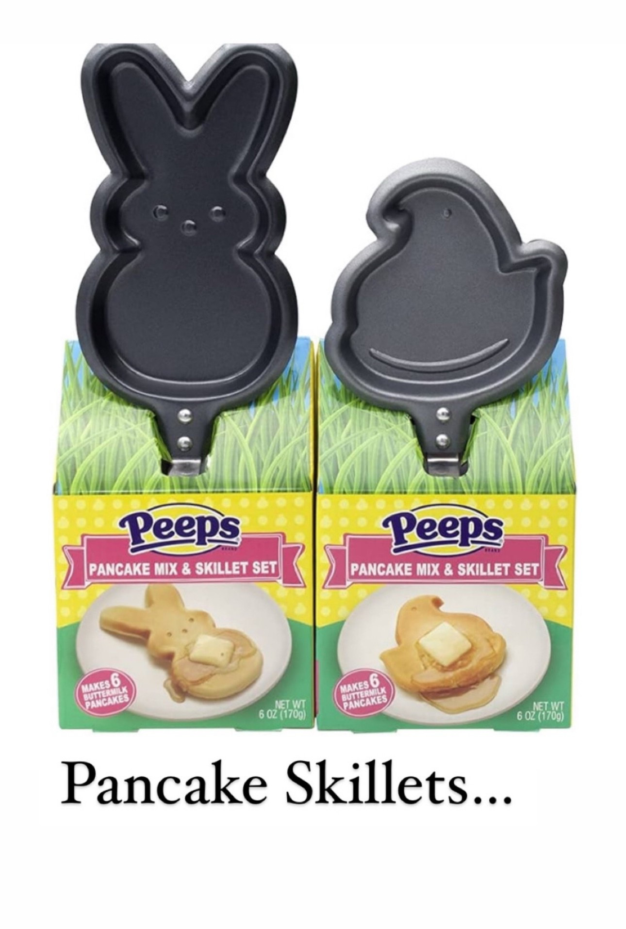 Loving these Easter themed peep and chick pancake skillets!

#EasterBrunch #EasterPancake #Easter 

#LTKHome #LTKFindsUnder50 #LTKFamily