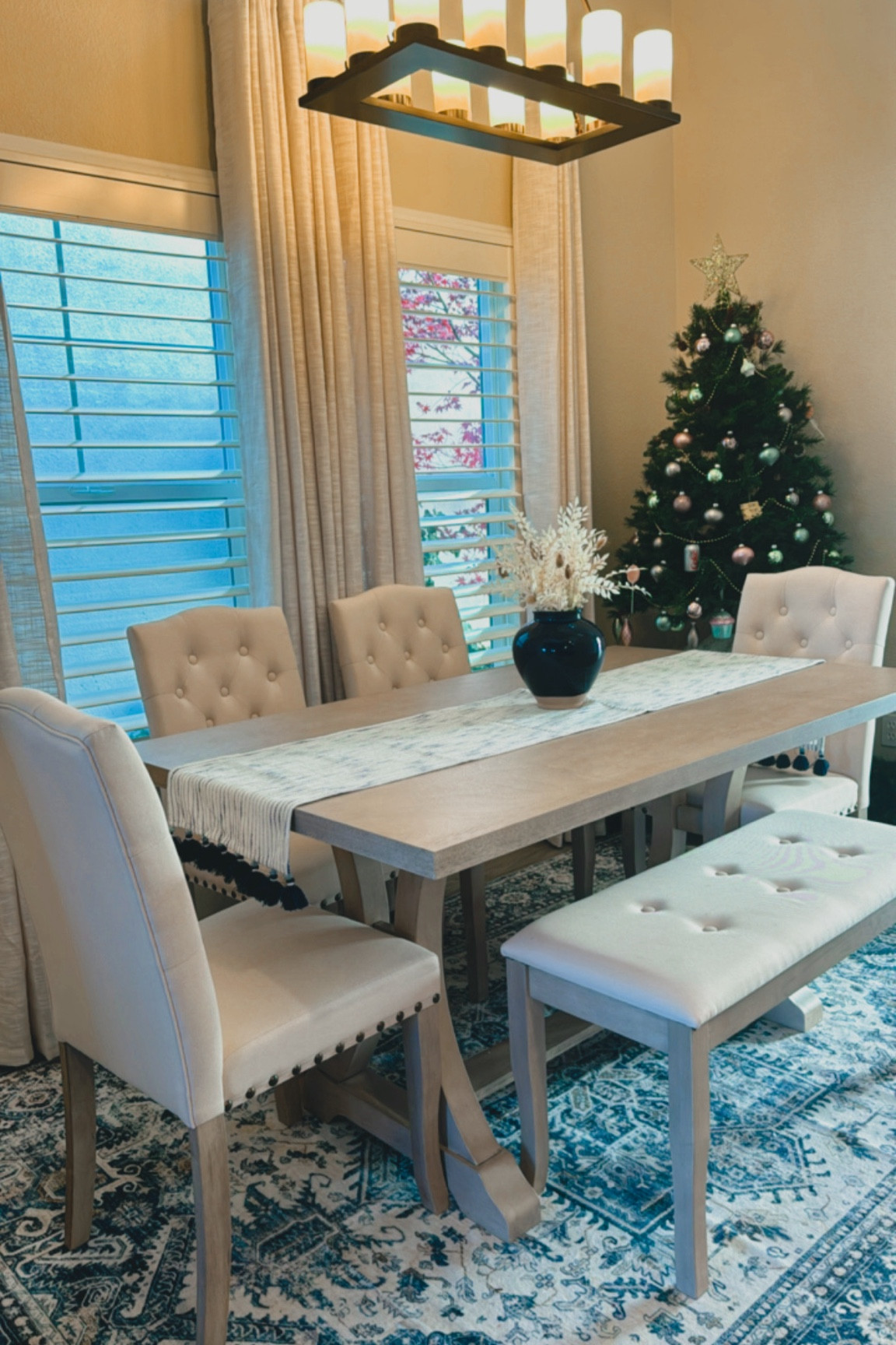 a couple weeks ago, I woke up and suddenly realized that I was hosting a dozen people for thanksgiving and we had no dining table. Crisis averted 😮‍💨 

#LTKHome #LTKSeasonal #LTKHoliday