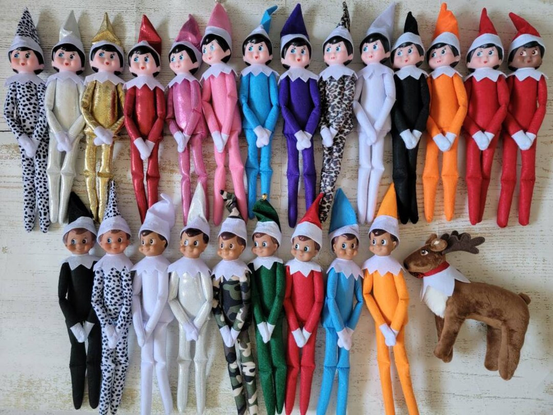 Elf Dolls Christmas Elves Pink Elf Hanukkah Elf Green Boy Elf - Etsy | Etsy (US)