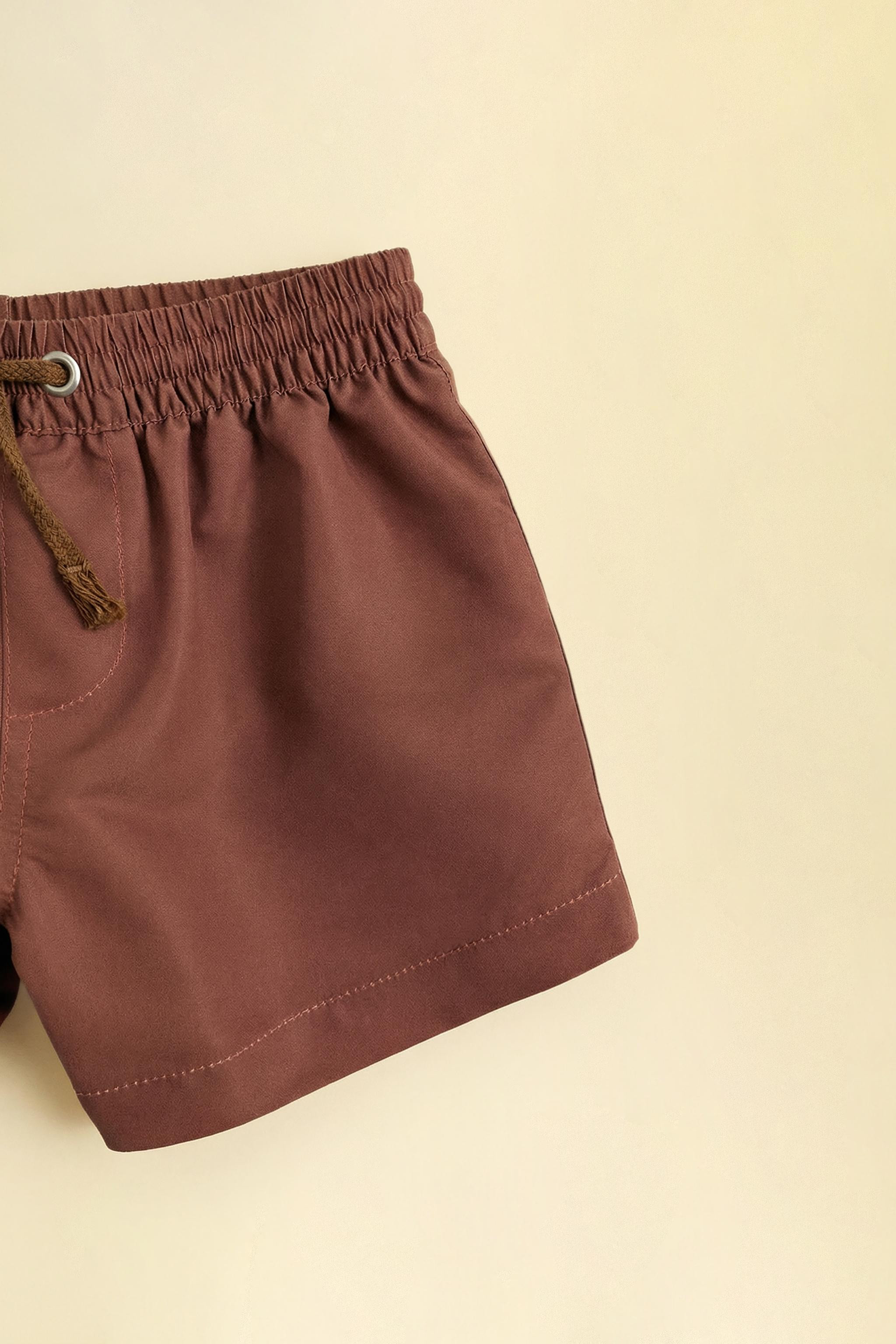 ZARA TIMELESS - PLAIN SWIM SHORTS | Zara US