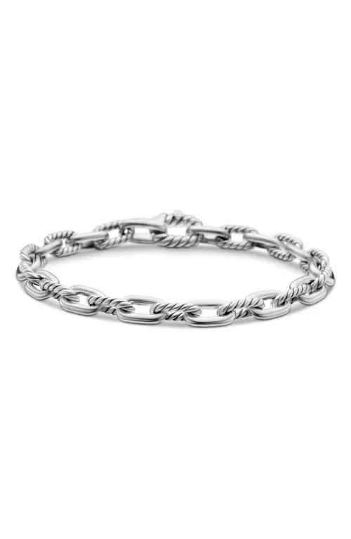 David Yurman DY Madison Sterling Silver Chain Bracelet, 5.5mm at Nordstrom, Size Medium | Nordstrom