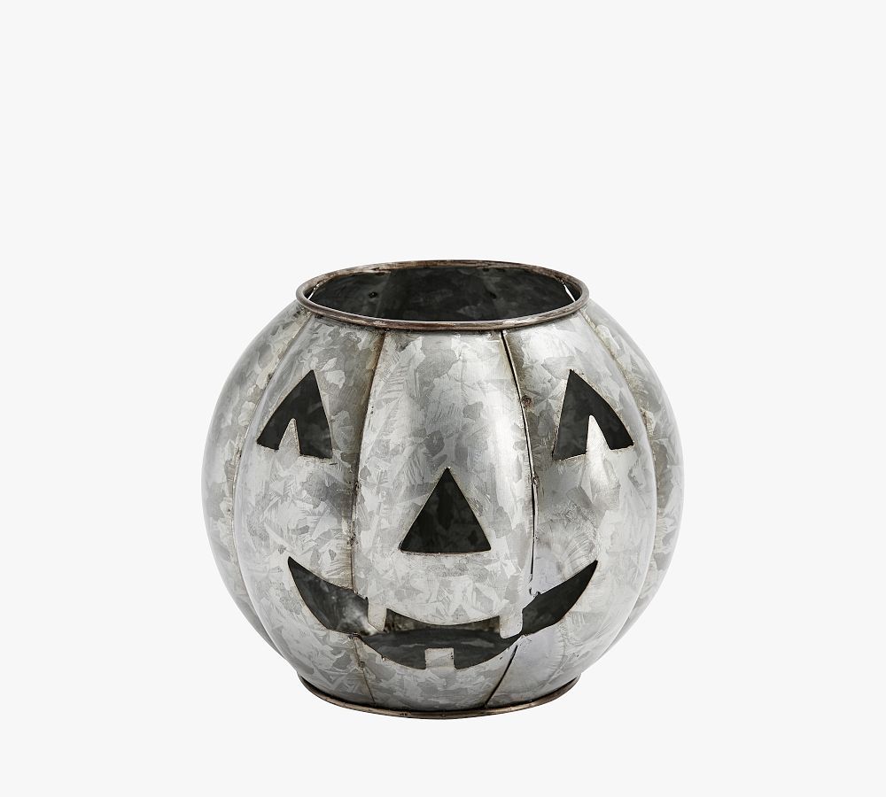 Galvanized Jack O' Lantern | Pottery Barn (US)