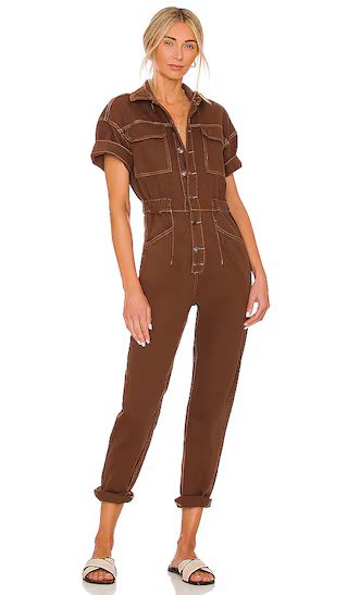 Marci Jumpsuit in Pinecone | Revolve Clothing (Global)