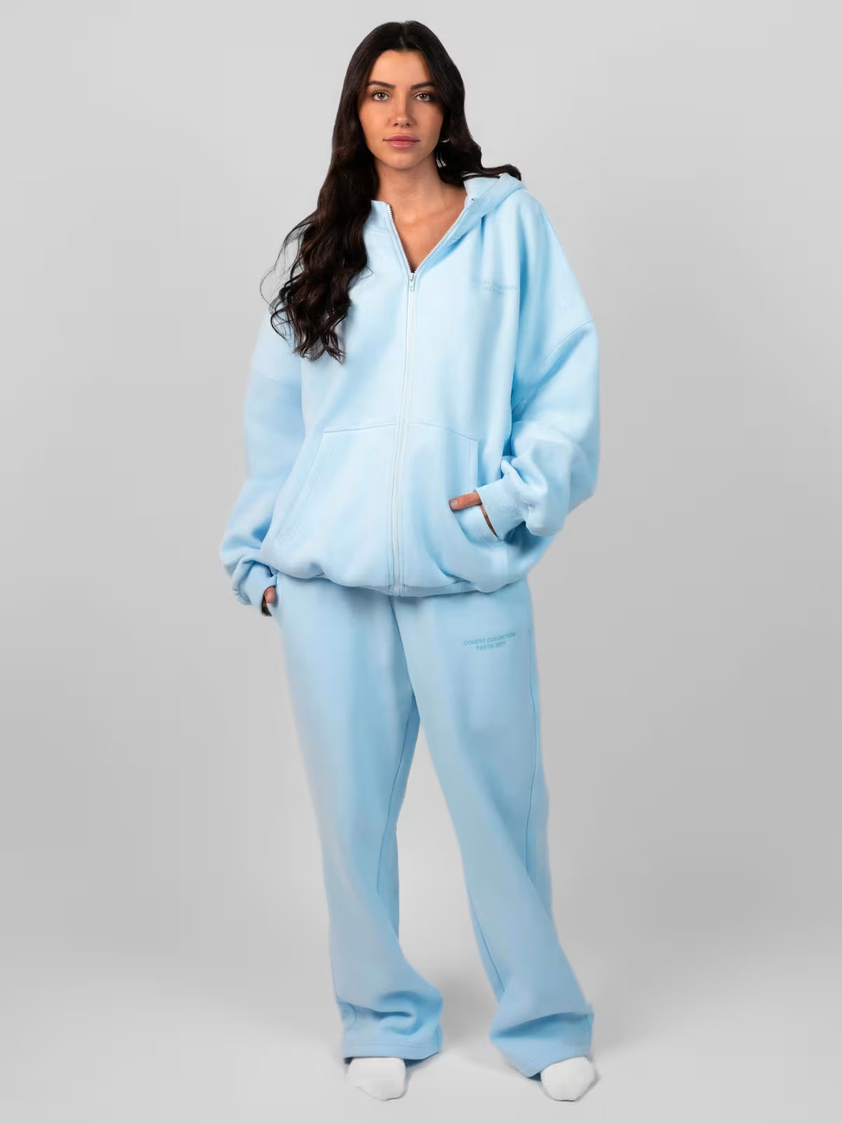 Pastel Zip Hoodie | Comfrt