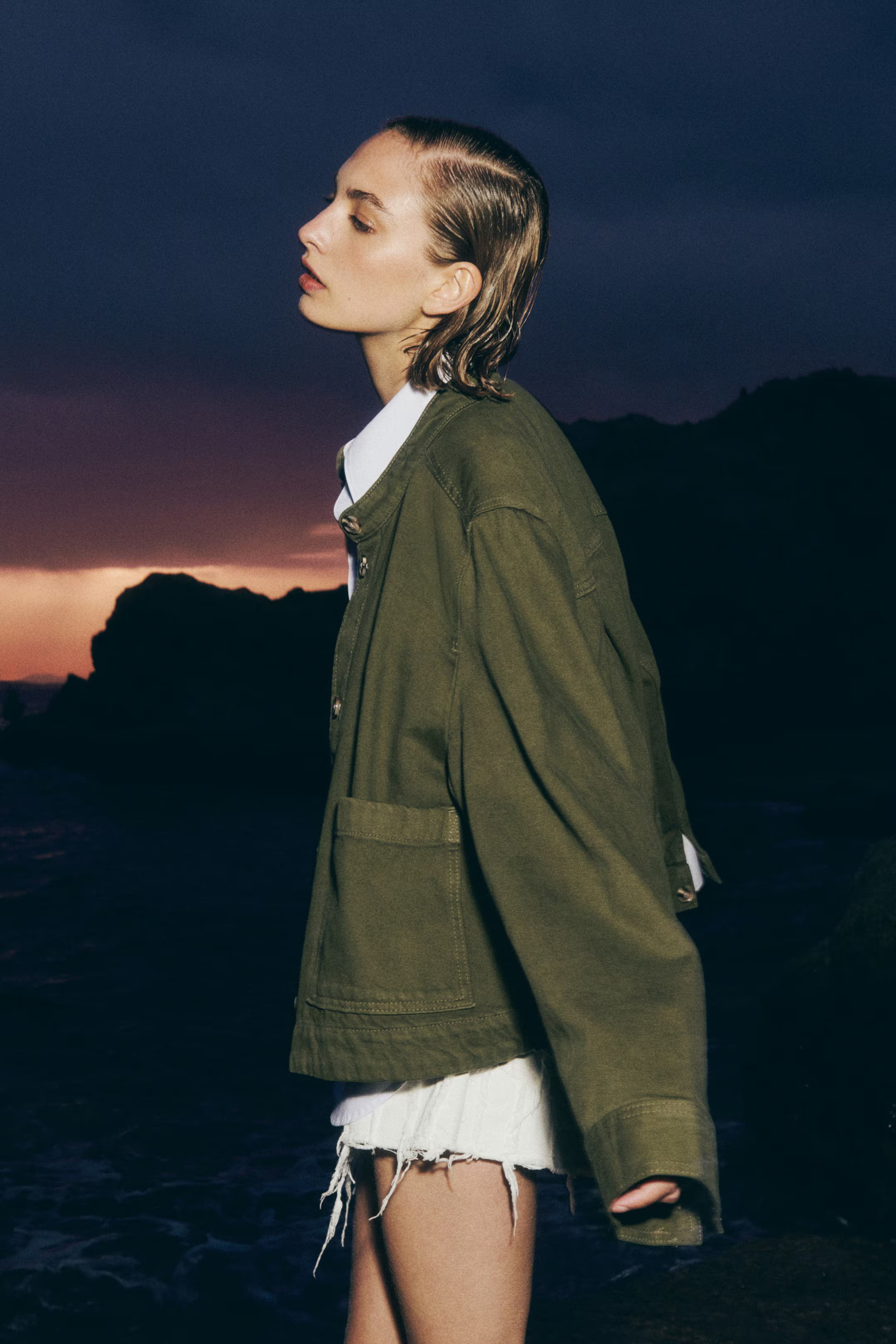 - Twill jacket - Dark brown - Ladies | H&M GB | H&M (UK, MY, IN, SG, PH, TW, HK)