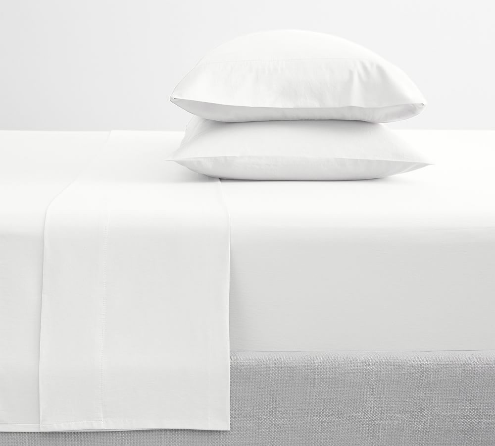 Dream Brushed Organic Cotton Sheet Set | Pottery Barn (US)