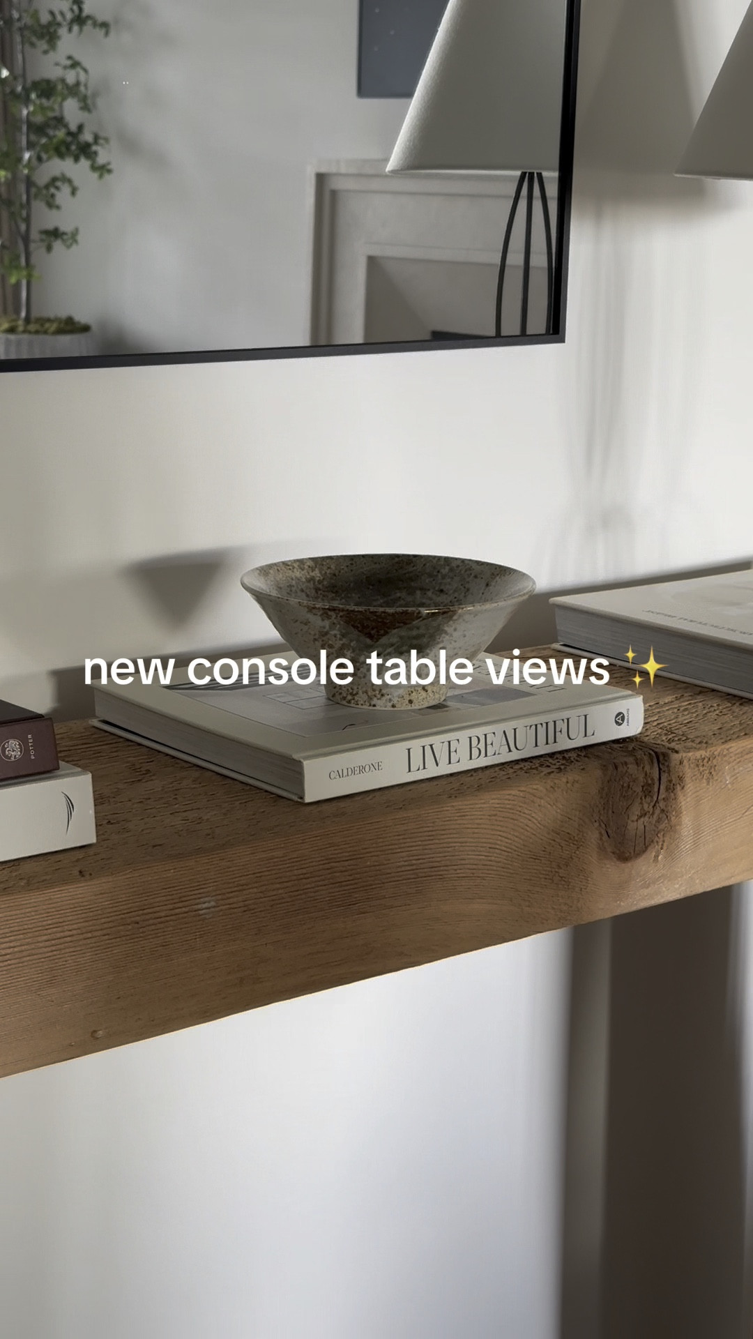 Console table views ✨

#LTKU #LTKHome #LTKFindsUnder50