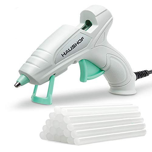 HAUSHOF Mini Hot Glue Gun Kit with Hot Glue Sticks (20-Piece), for Home Decoration & Crafts & Quick Repairs, 20W, 120V | Amazon (US)
