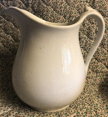 THOMAS ELSMORE & SON England Antique X-Large Ironstone Pitcher 1872-1887  | eBay | eBay US