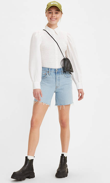 501® ORIGINAL MID THIGH WOMEN'S SHORTS | LEVI'S (US)
