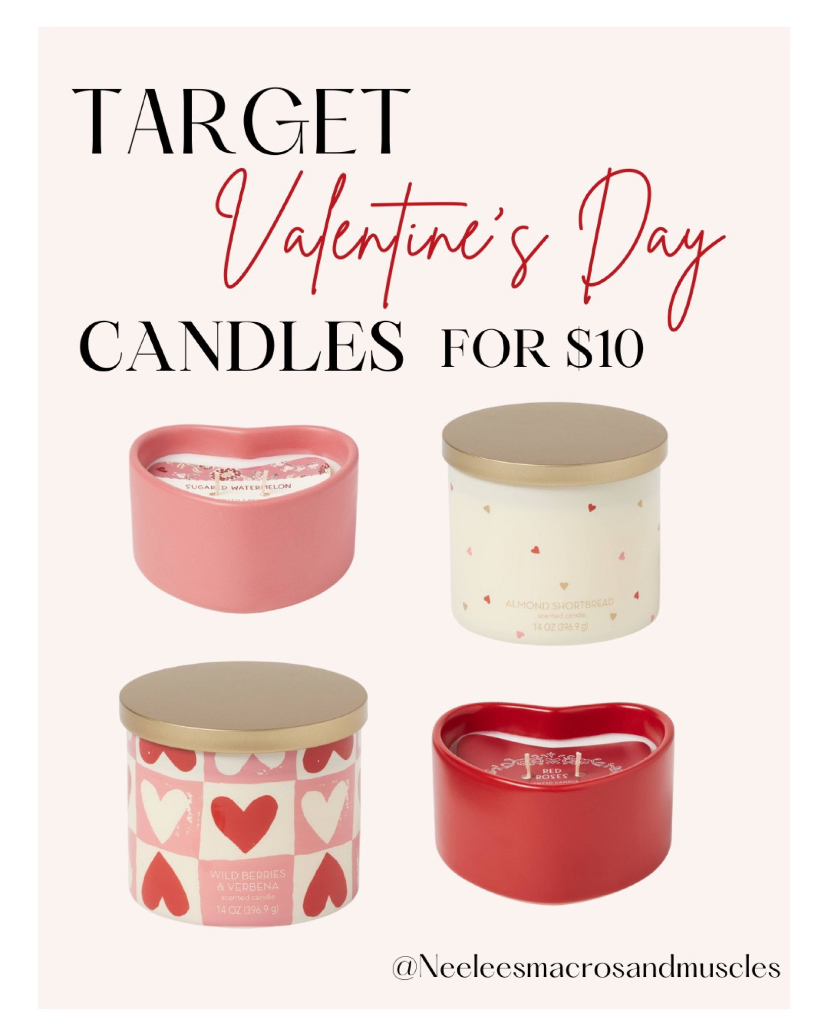 💕TARGET VALENTINE’s DAY CANDLES💕
How cute are these heart candles?!?! like come on! 😍😍😍😍 so precious! this would be such a cute gift or February house decor!🩷

#LTKSeasonal #LTKGiftGuide #LTKU
