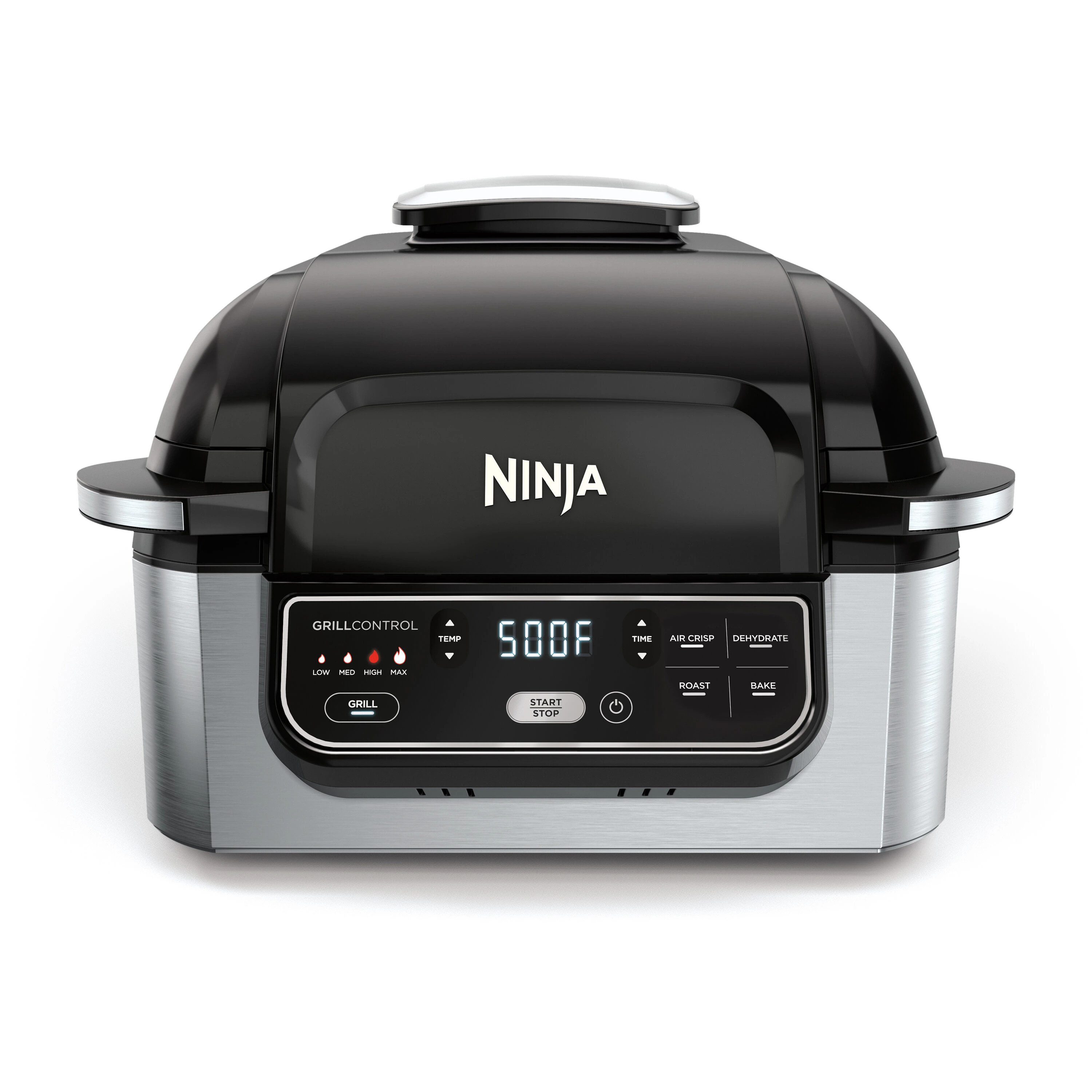 Ninja Foodi 5-in-1 Non-Stick Indoor Contact grill ( Removable Plate ) in Black | AG301 | Lowe's