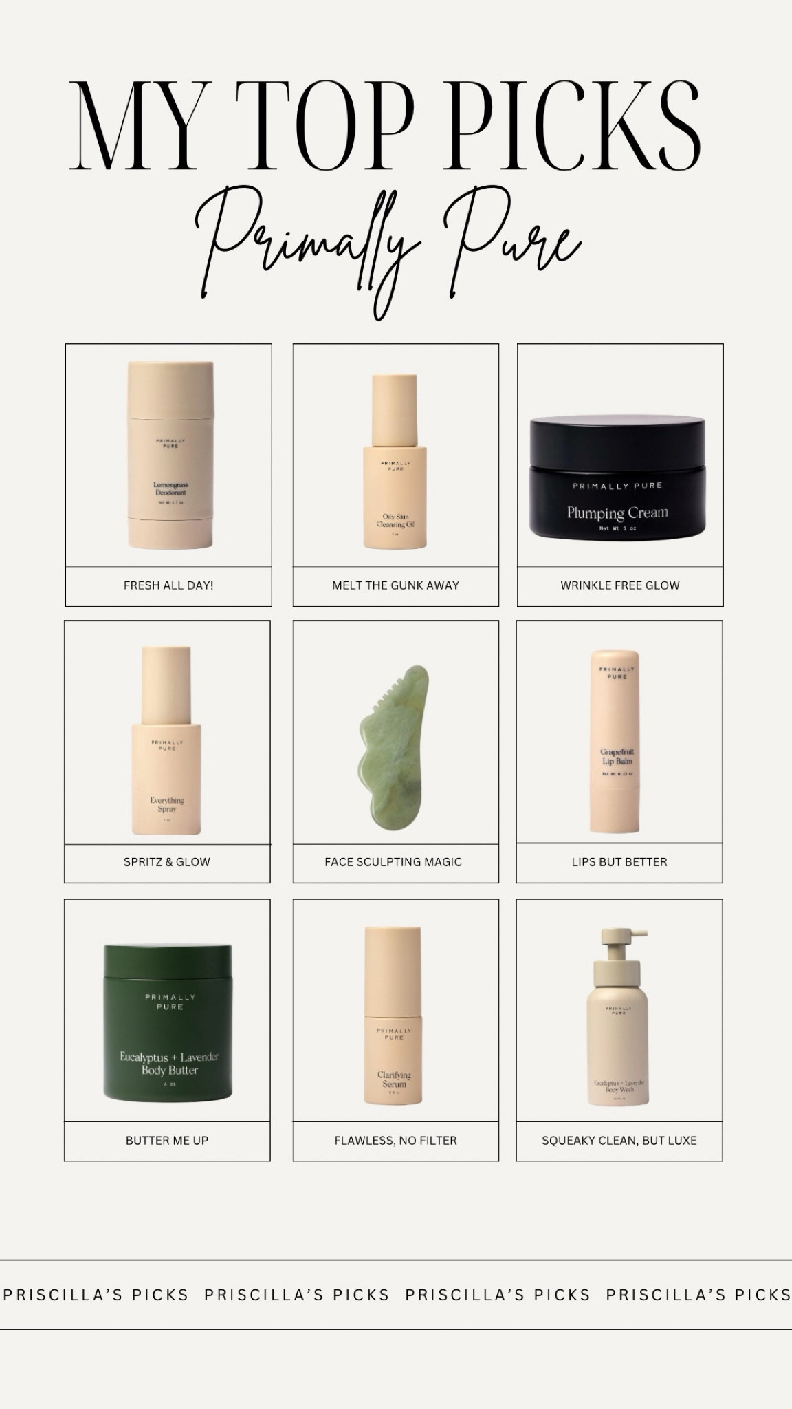 If you’re into non-toxic skincare, you NEED these in your routine! ✨ I’ve been loving Primally Pure for their clean, non-toxic ingredients that actually work—because what we put on our skin matters! Less toxins, more glow. I’ve linked all my must-haves in my LTK! ⬇️ #CleanBeauty #NonToxicSkincare #PrimallyPure
#LTKWatchNow

#LTKBeauty #LTKFindsUnder50