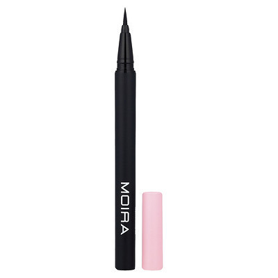 Moira Beauty, Precision Liquid Liner, Waterproof, 01 Black, 0.025 oz (0.7 g) | iHerb