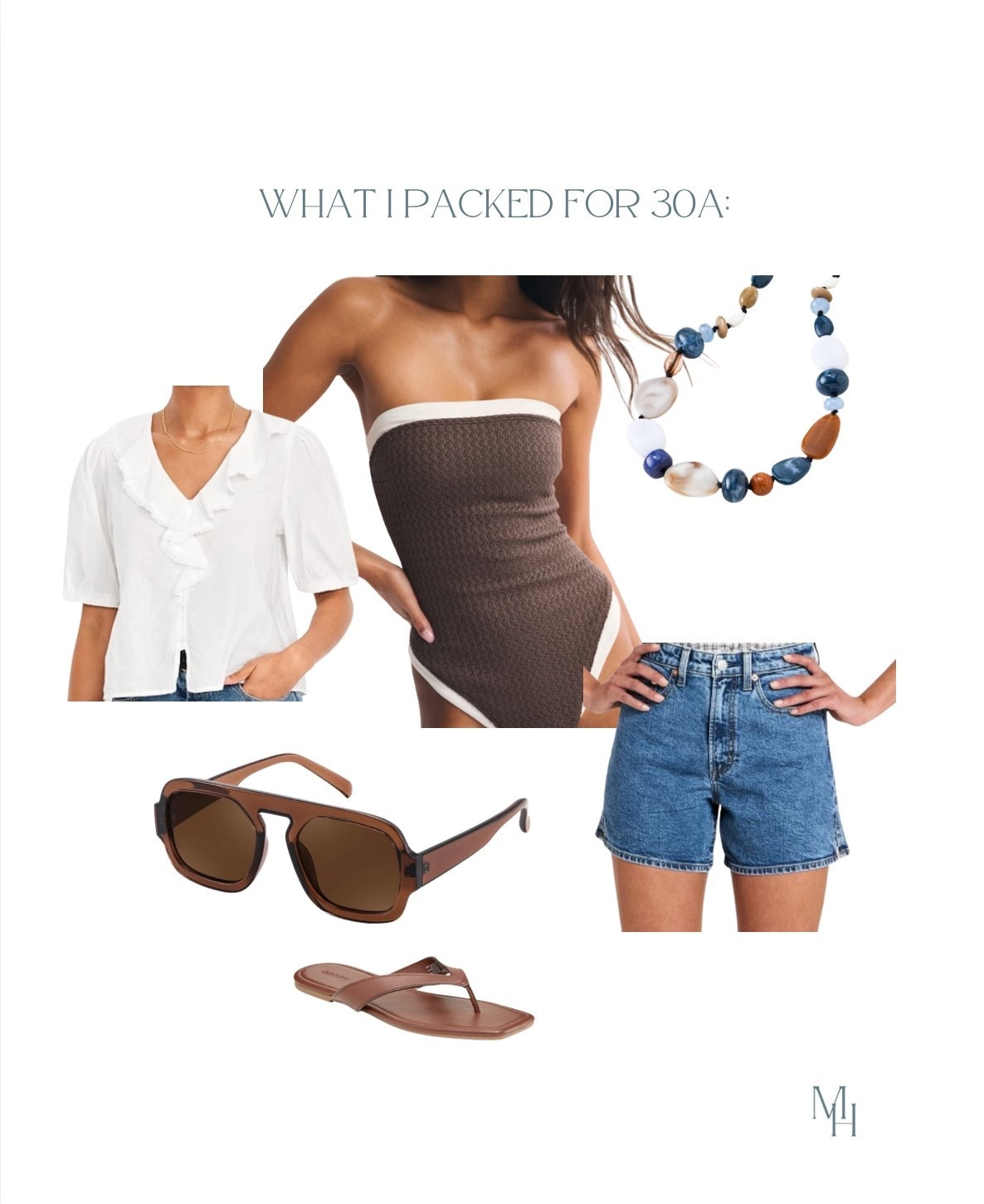 A week at the beach called for a few new pieces in my wardrobe! 