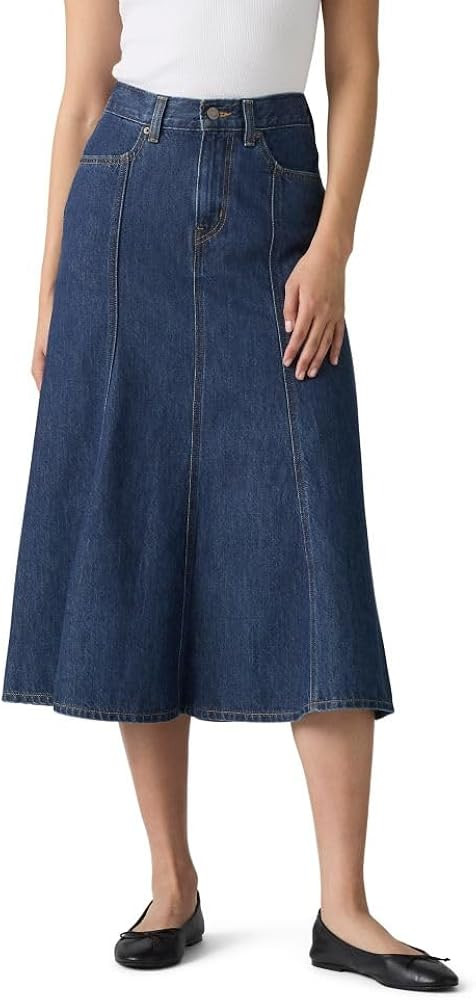Levi's Women's Fit and Flare Skirt | Amazon (US)