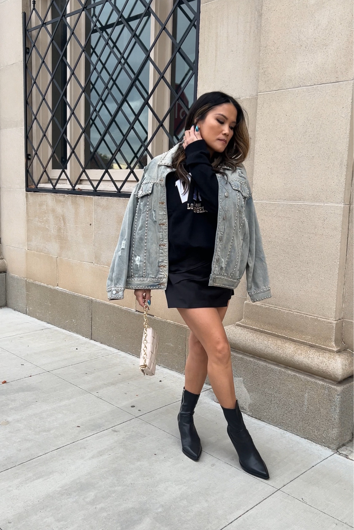 LTK x VICI one of my favorite denim jackets ever!! 30% off 
Size xs jacket (oversized)
Size large sweatshirt
Size medium in skirt

#LTKxVICI #LTKStyleTip #LTKSaleAlert