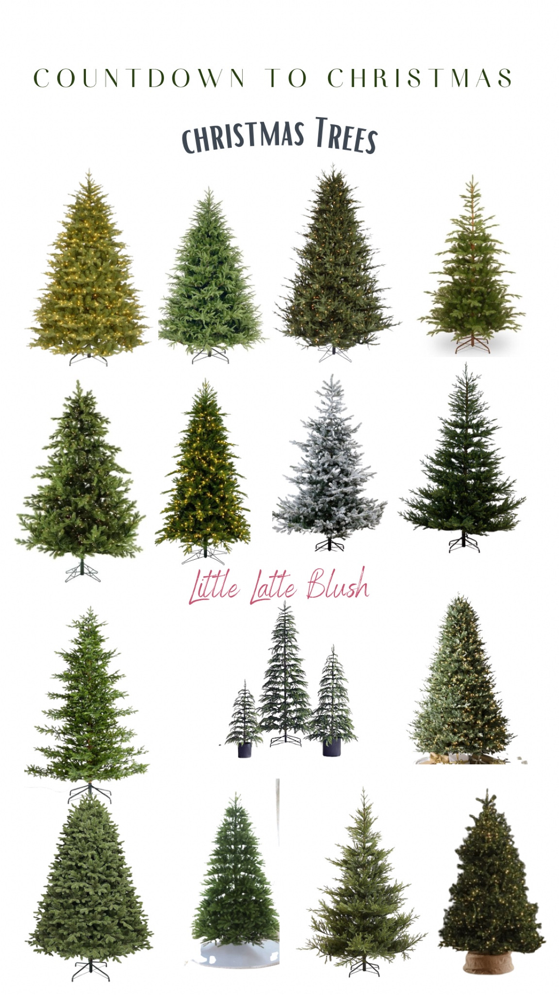 Countdown to Christmas - Christmas trees, holiday trees - under $300, under $500, under $800, under $1000, Prelit trees, led trees, pine trees, Norway spruce, Fraser fir

#LTKSeasonal #LTKhome #LTKHoliday