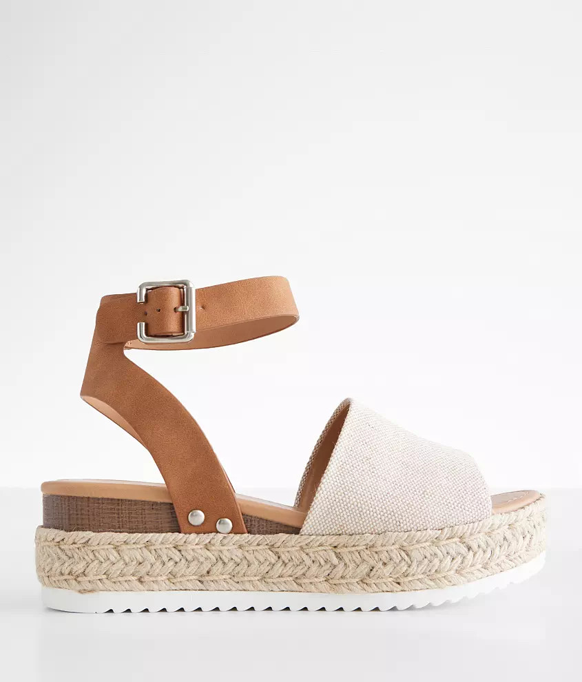 Topics Flatform Sandal | Buckle