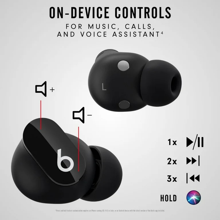 Beats Studio Buds – True Wireless Noise Cancelling Bluetooth Earbuds - Beats Black - Walmart.co... | Walmart (US)