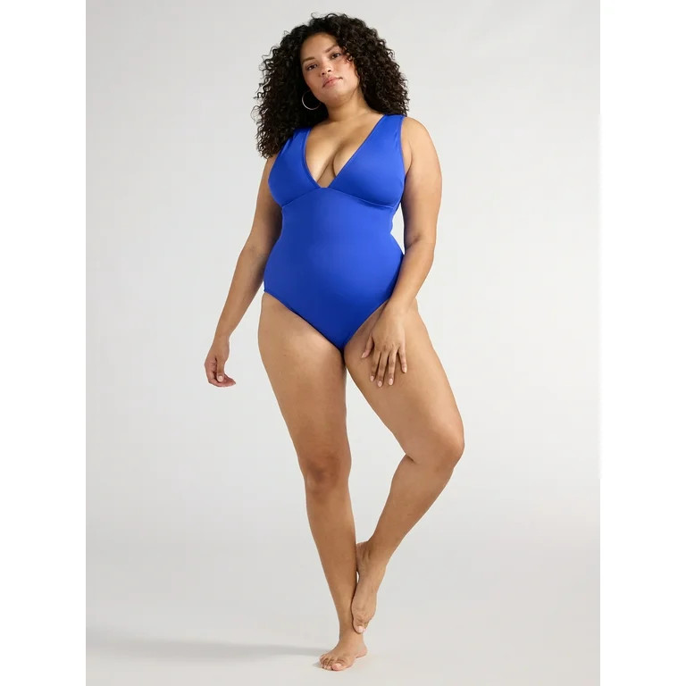 Sofia by Sofia Vergara Women's and Plus Carmen One Piece Swimsuit with Curvetex®, Sizes XS-3X - ... | Walmart (US)