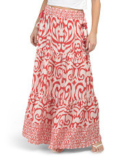 Printed Maxi Skirt | Shorts & Skirts | Marshalls | Marshalls