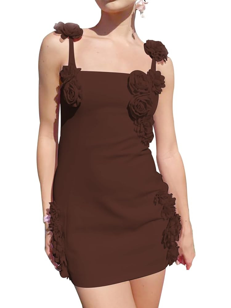 Spaghetti Straps Homecoming Dresses Mini Cocktail Dresses Sexy Bodycon Formal Short Prom | Amazon (US)