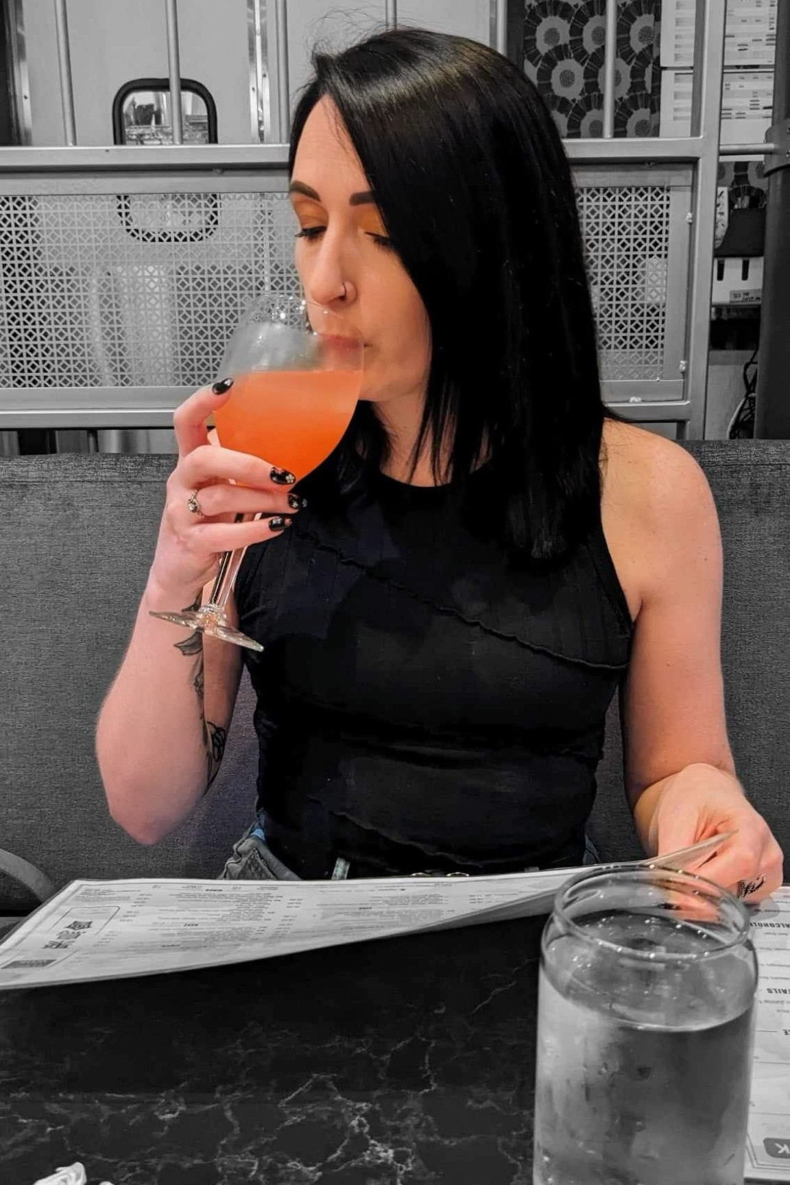 🍹date night 🍹simple but not really at the same time with the butterfly jeans you can’t see 🤭 🦋

#LTKsalealert #LTKstyletip #LTKbeauty