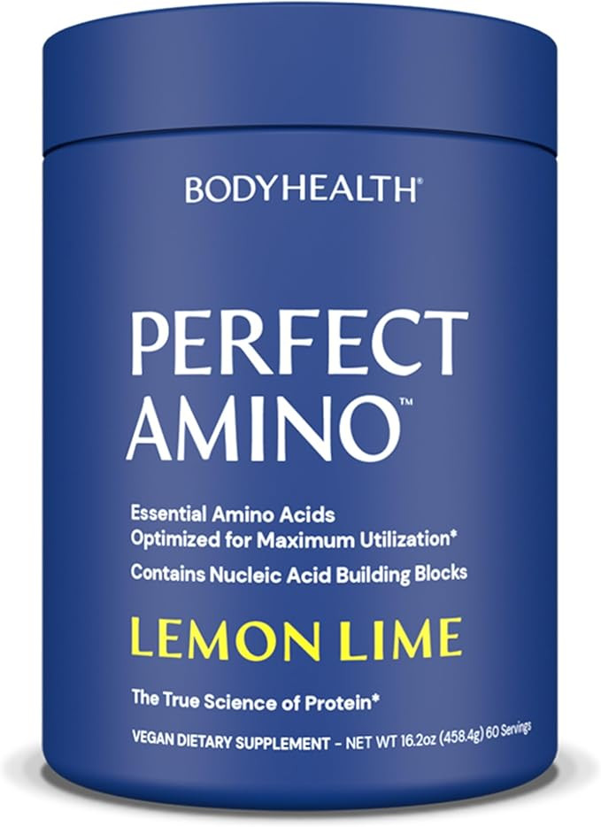 BodyHealth PerfectAmino Powder - BCAA and EAA Powder for Pre and Post Workout - Amino Acid Energy... | Amazon (US)