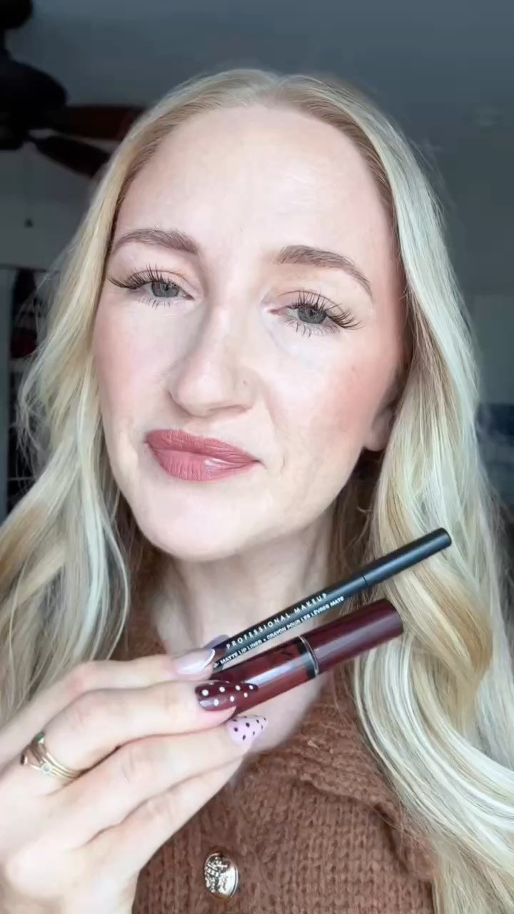 new month, new lip combo coming your way babes 💋💄mention links below for all the details! 

i’ve used these liners for years and used to always have a butter gloss on hand but i’m so glad I snagged these to rediscover my love for them 🙌🏼 both shades are 10/10 and actually super wearable even for fair skinned girlies like myself! have you tried either of these?! 

Wearing shade 39 Rocky Road in Butter Gloss and shade Soft Spoken in the Suede Lip Liner.

cranberry lip combo for fair skin, mulled wine lips for fair skin, winter makeup for fair skin, winter makeup look, cranberry lips, lip combo, drugstore lip combo, daily lip combo, affordable makeup, winter lip combo, December makeup, holiday makeup ideas, holiday makeup 

 #LTKHoliday #LTKOver40 #LTKBeauty