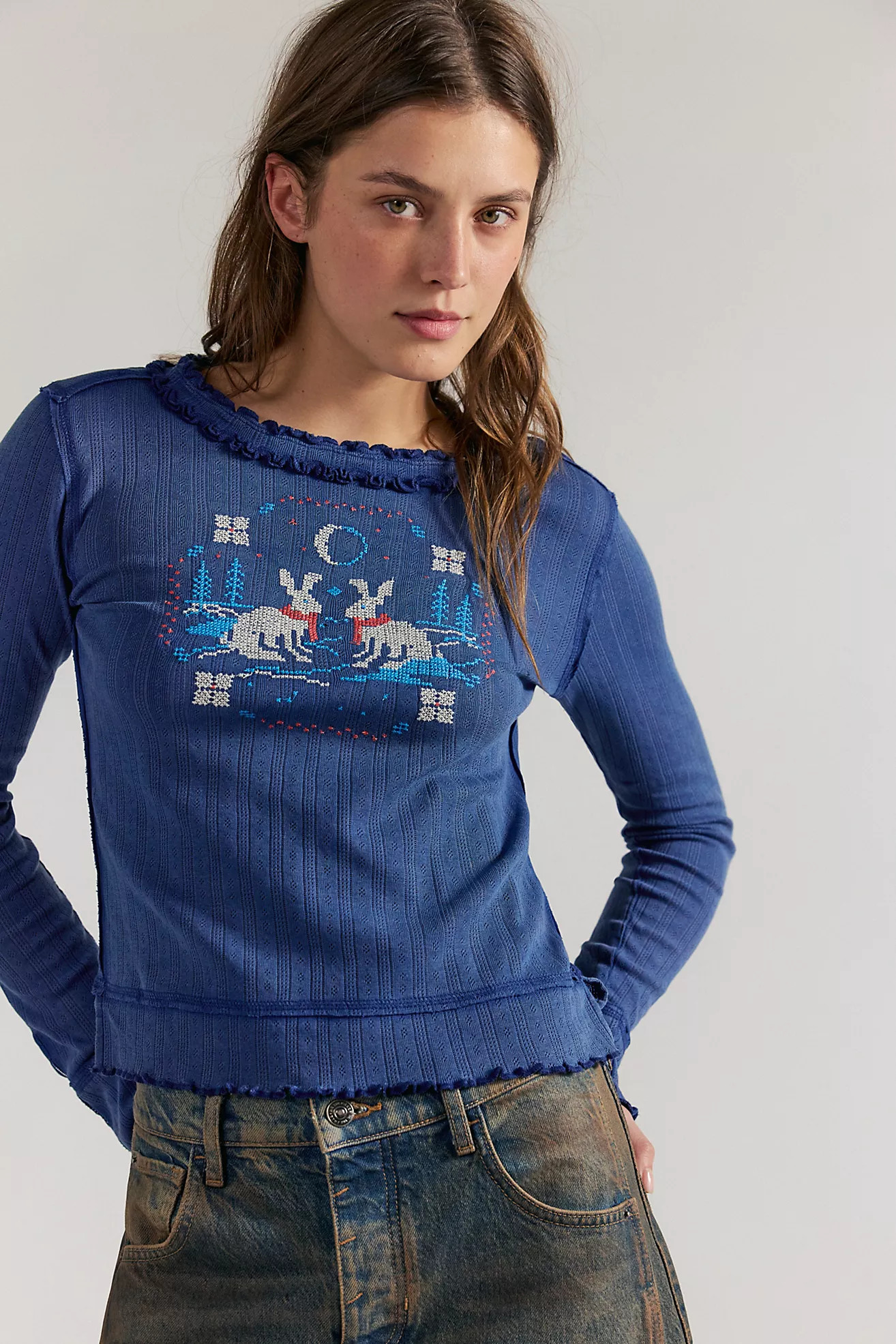 We The Free Through The Woods Tee | Free People (Global - UK&FR Excluded)