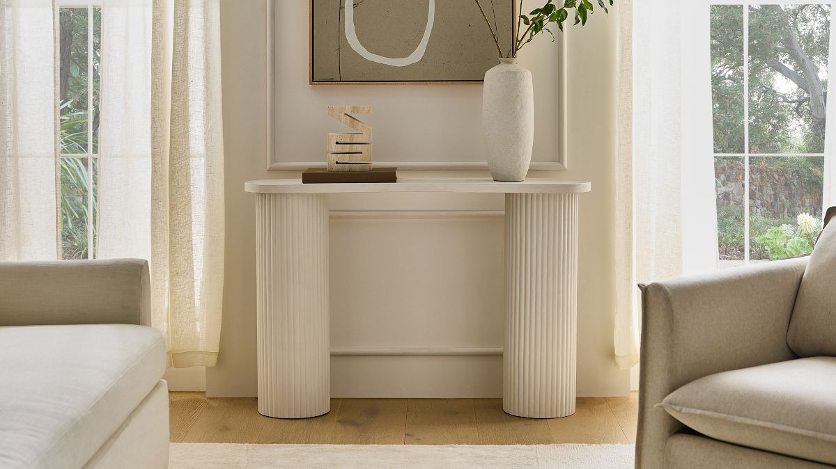 Fluted Console Table (48") | West Elm (US)