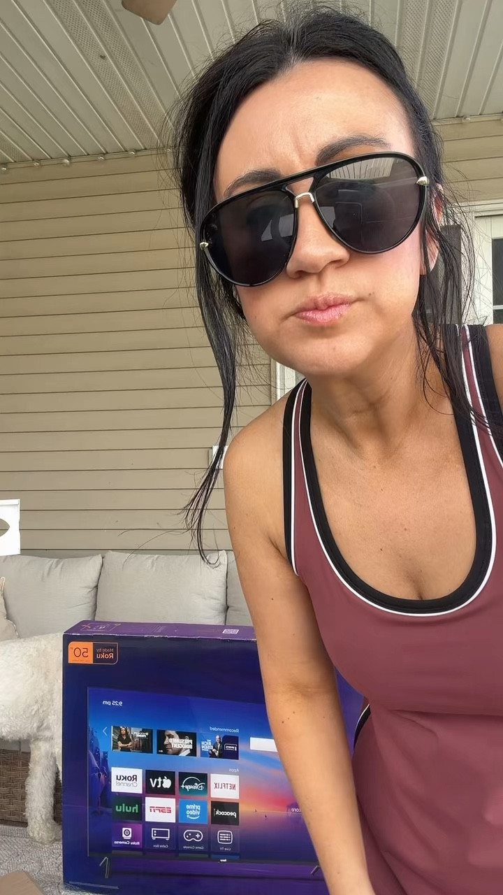 Outdoor tv stand & tv! On sale for $63

#LTKSeasonal #LTKHome #LTKSaleAlert