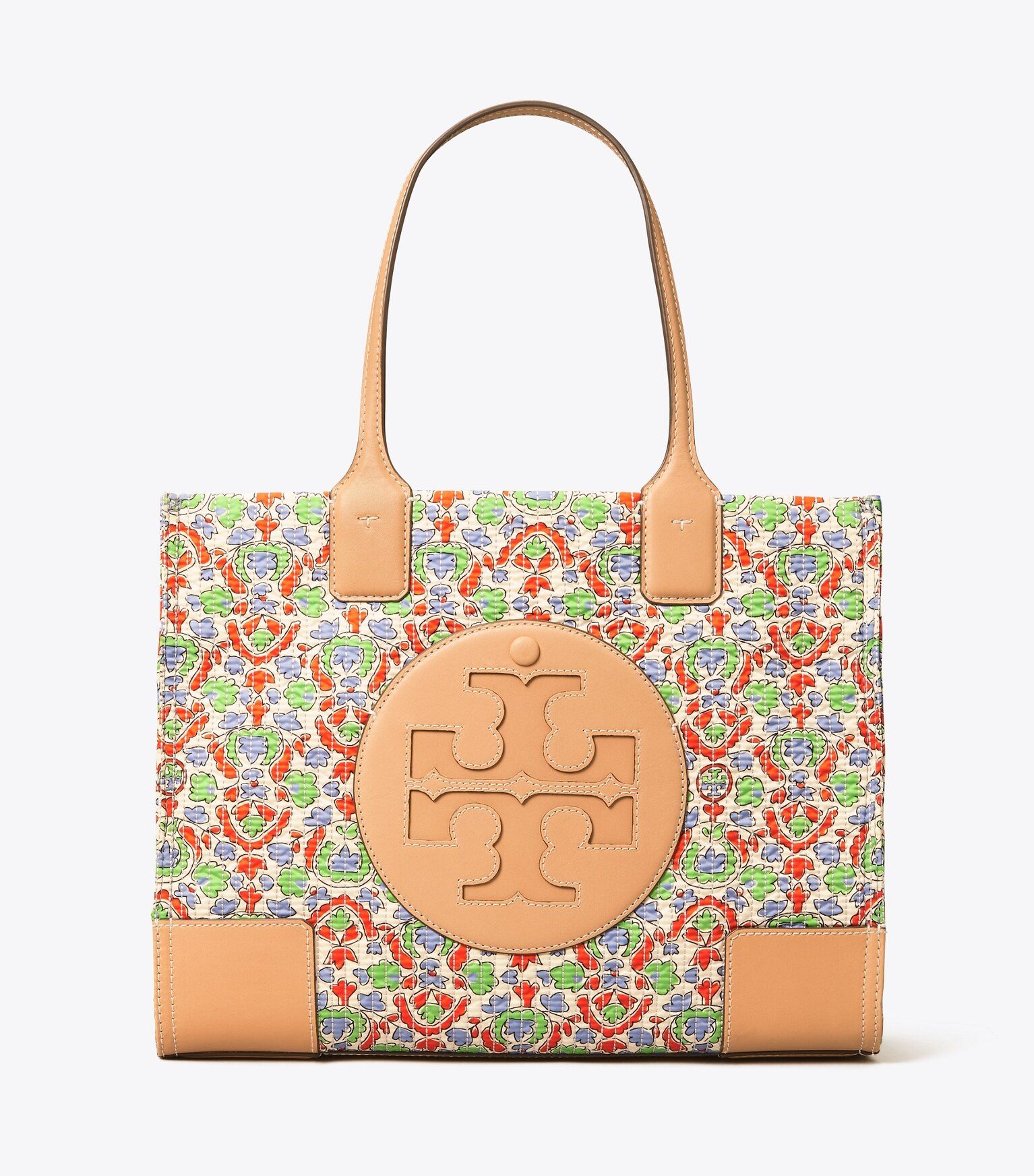 Ella Floral Quilted Mini Tote Bag | Tory Burch (US)