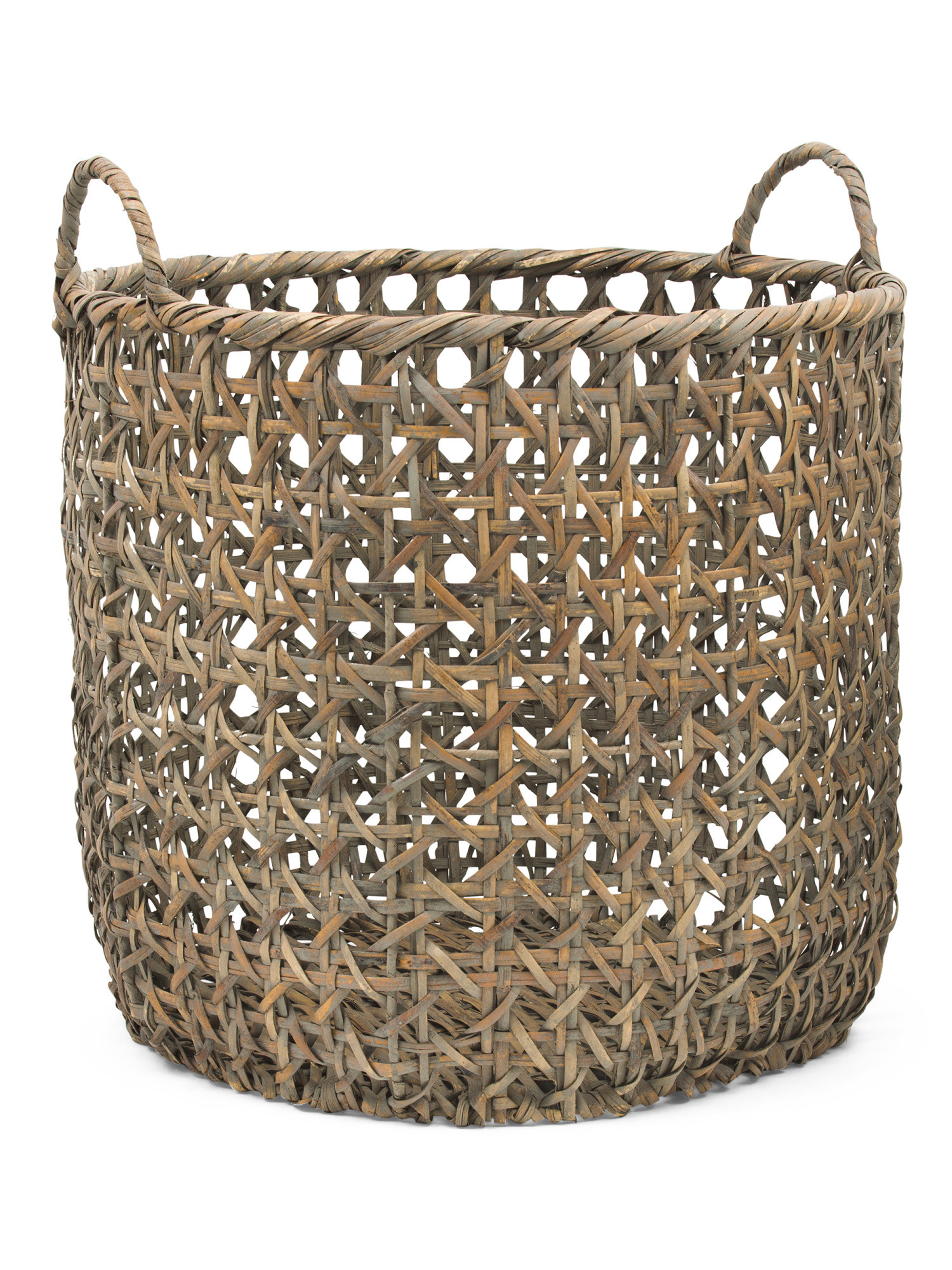 Round Basket With Handles | TJ Maxx