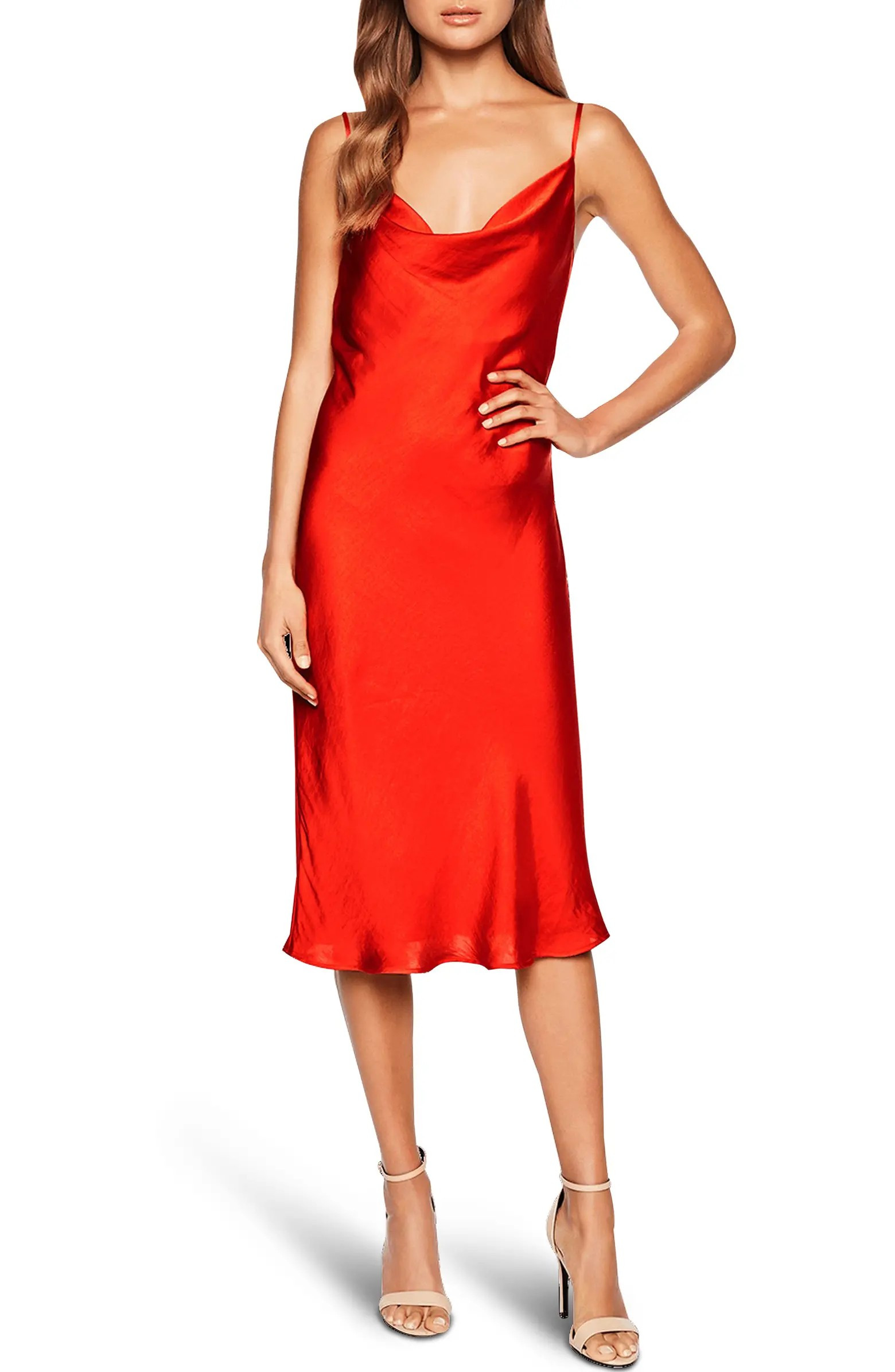 Satin Cocktail Slipdress | Nordstrom