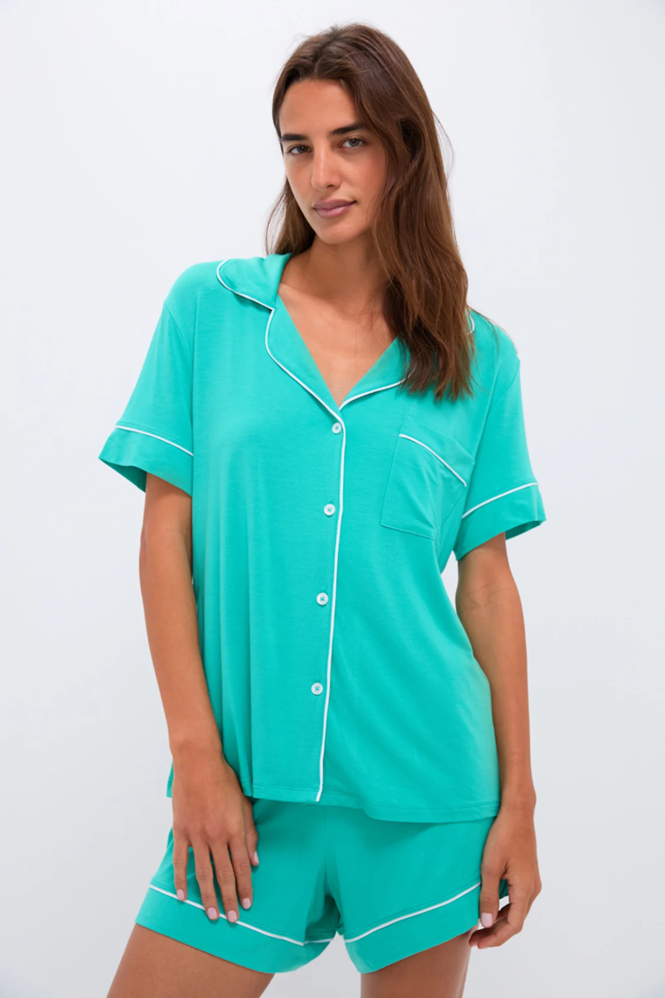 Oasis Gisele Relaxed Shortie PJ Set | Tuckernuck (US)