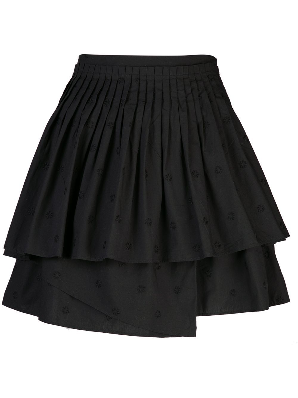 Ulla Johnson Alice A-line skirt - Black | FarFetch US