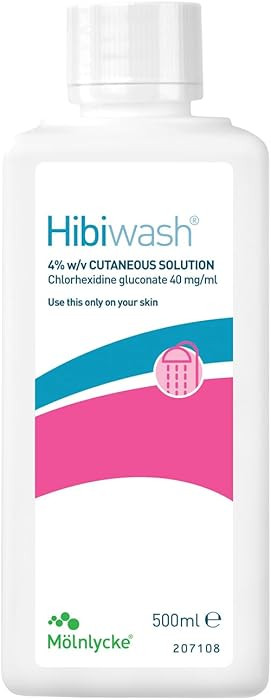 Hibiwash Full Body Antimicrobial Wash for Pre-And-Post Operative Care, 500Ml | Amazon (UK)